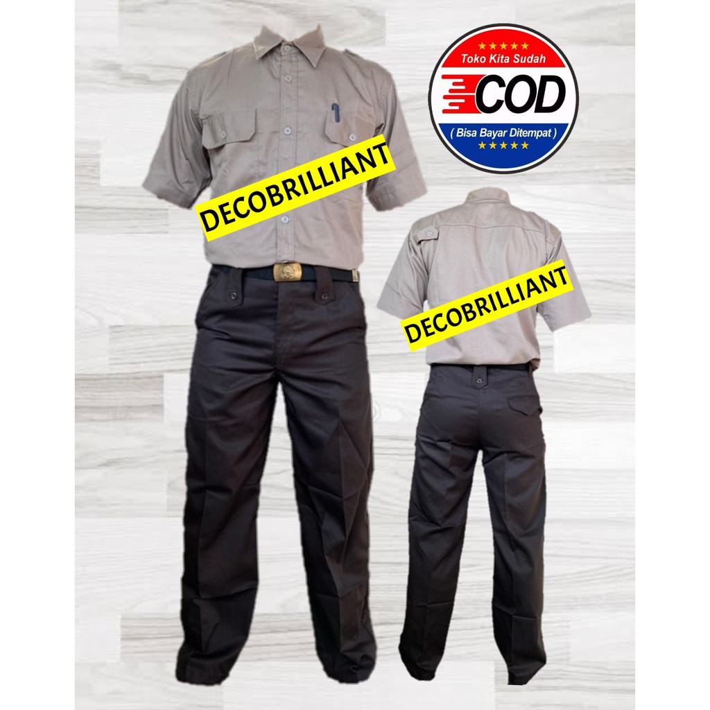 BAJU SERAGAM PDH SECURITY SATPAM BARU TERBARU PDH PSH KEAMANAN KERJA KANTOR LAPANGAN