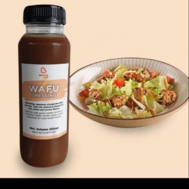 

BOGA KITCHEN Wafu Dressing (250 mL) l Refreshing Dressing
