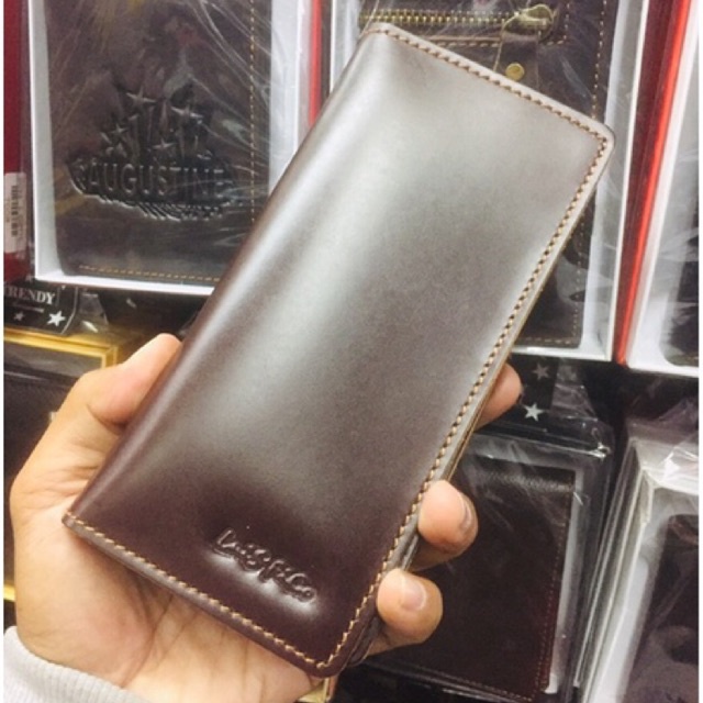 dompet ukuran panjang bahan kulit asli berkulitas lokal #dompet #dompetpanjang #dompetkulit #dompetpria