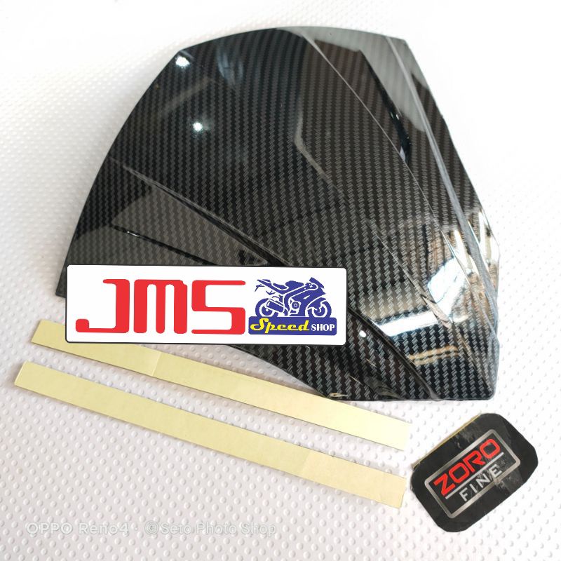 visor vario 125 dan vario 150 LED lama old carbon zoro tahun 2105-2017 pnp