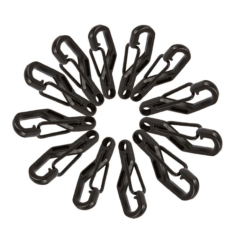 Nanas 4 /8pcs D Carabiner Gantung Gesper Kait Luar Ruangan Safety Travel Tools Camping Keyring