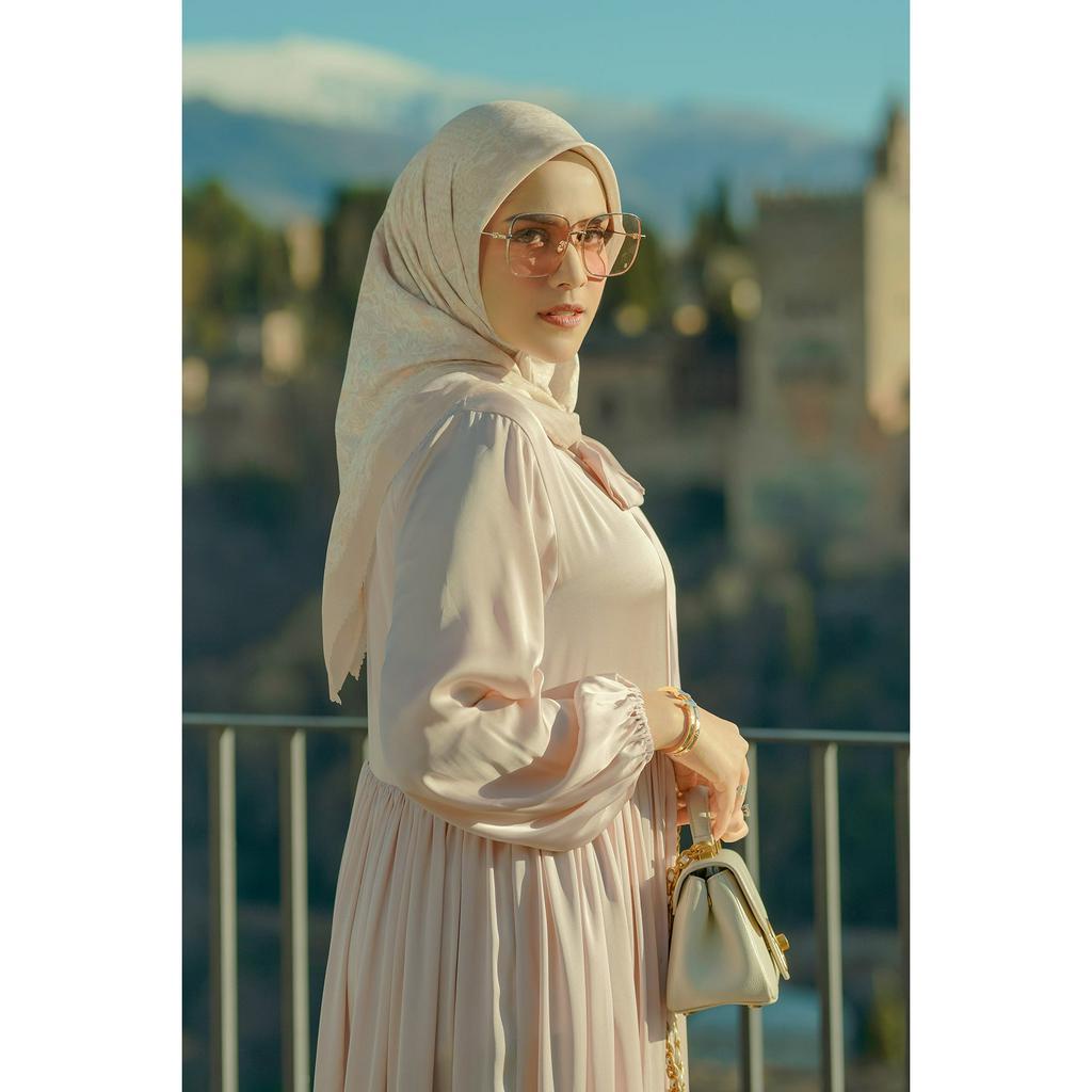 Buttonscarves The Granada Series Cream Tan