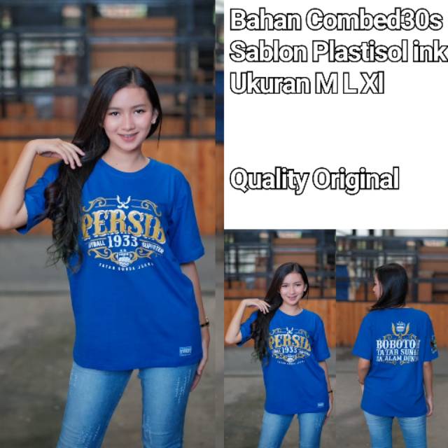 Baju persib getih sunda murah pria wanita