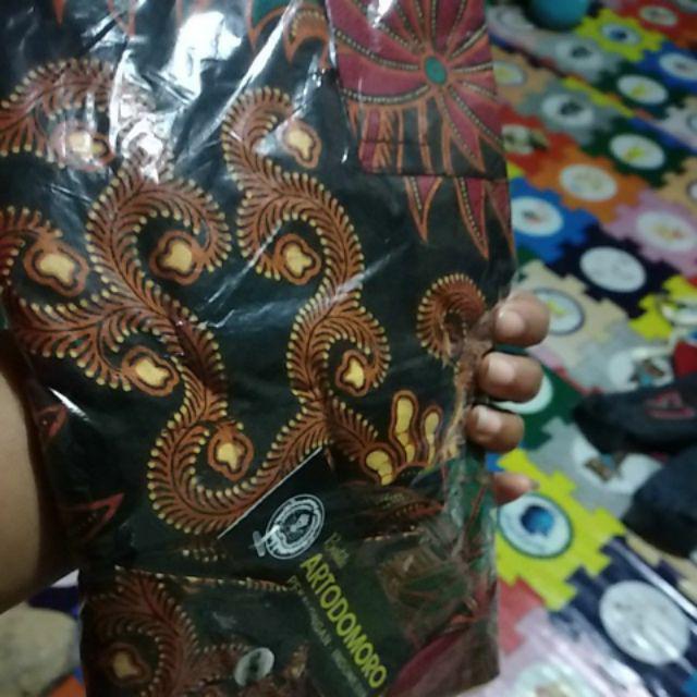 Kemeja Batik Pria Lengan Panjang Motif Sekar Jagad