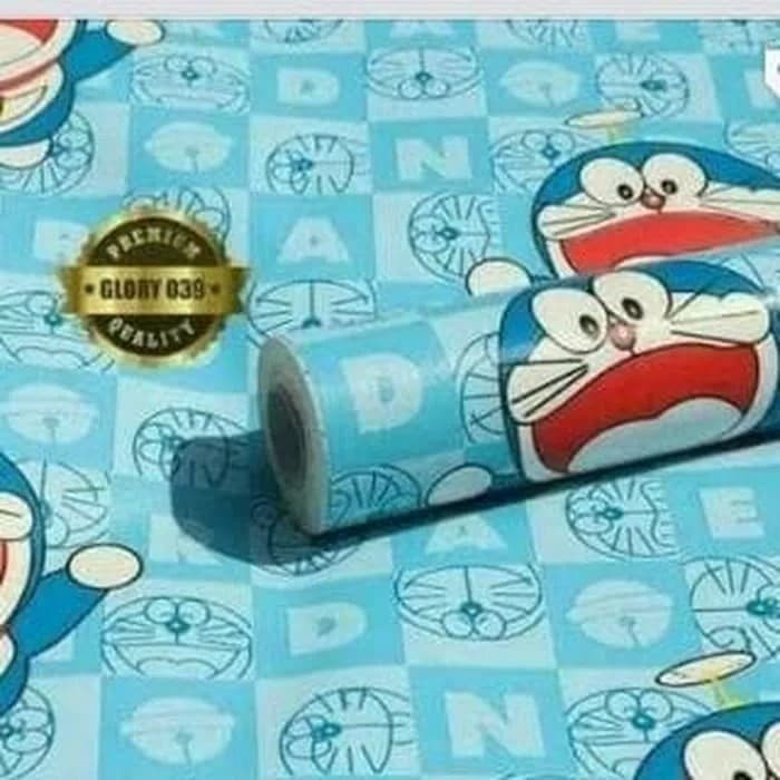 (COD) Wallpaper Dinding Doraemon / Sticker Dinding Doraemon