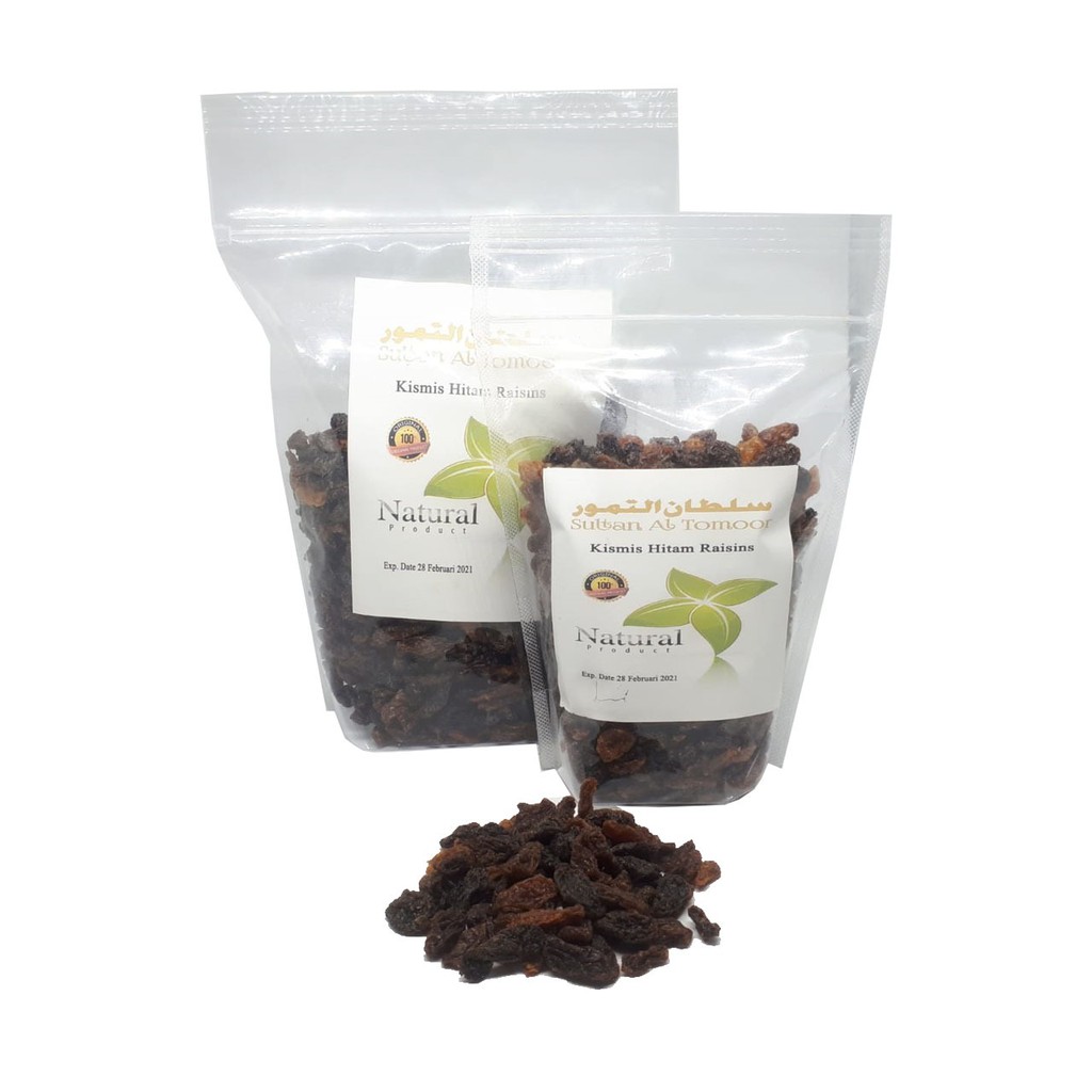 

Kismis Hitam Golden Raisins Asam Manis 500gr
