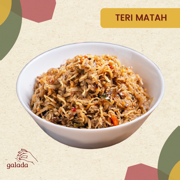 

- BARU Teri Matah / Teri Sambal Matah | Galada - 125gr