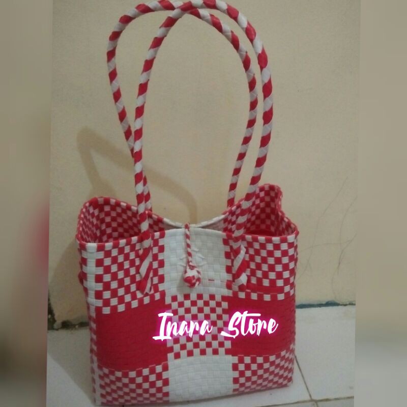Tas Anyaman/Tas Jali-jali/Tas Fashion Size M