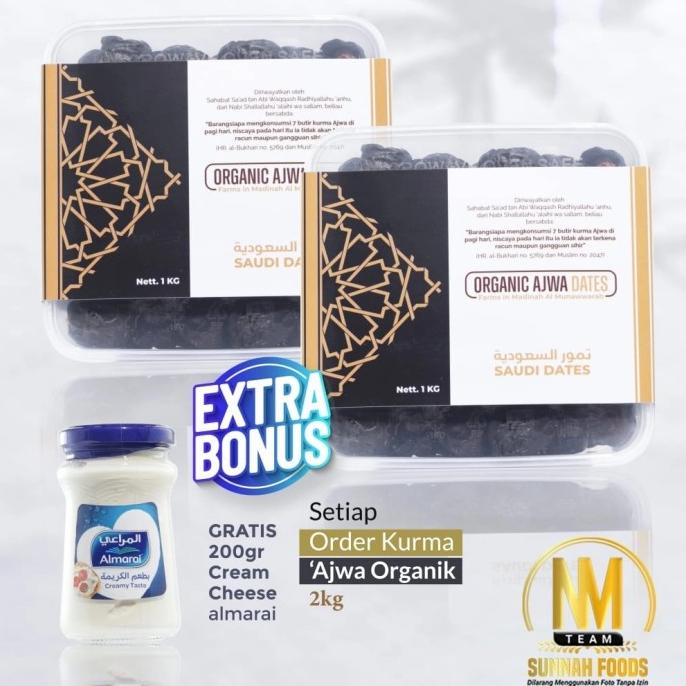 

Kurma Ajwa 2Kg Gratis Cream Cheese 200Gr Pwjp_Qy14Z