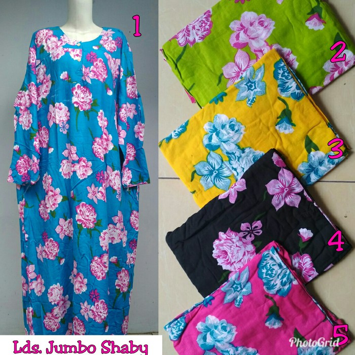 Flash Sale Unik Gamis Jumbo Batik Pekalongan   Longdress Jumbo   Daster Jumbo Murah 80Dgoacppm0je