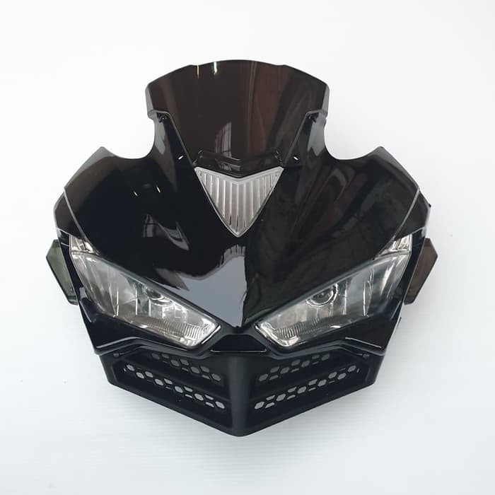 OTOMOTIF AKSESORIS MOTOR HEADLAMP BATOK LAMPU DEPAN R25 MINI REPLIKA