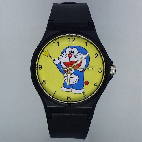 JAM TANGAN CUSTOM DORAEMON KEREN ANTI AIR