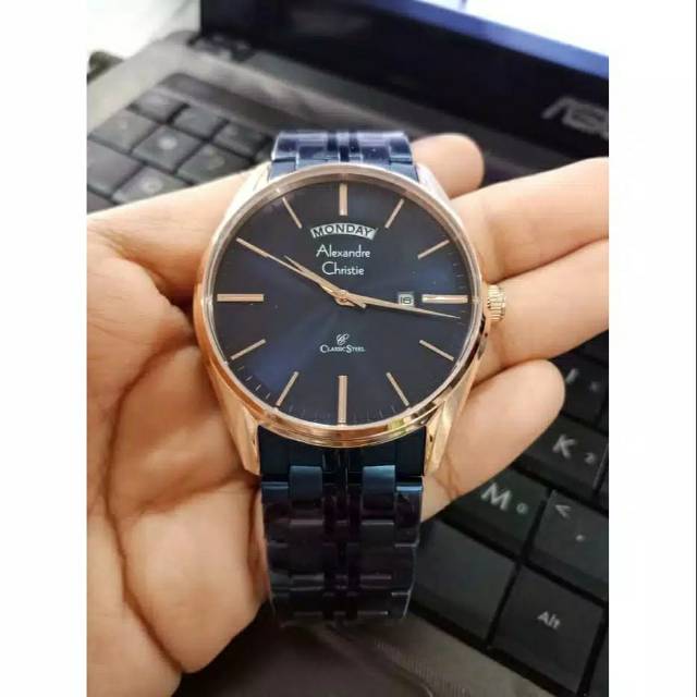AC Classic Pria 8588 biru / AC8588 Blue Men original