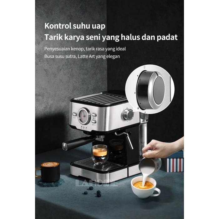 Mesin Kopi Espresso, Mesin Kopi Otomatis Pembuat Delonghi Italy Pump