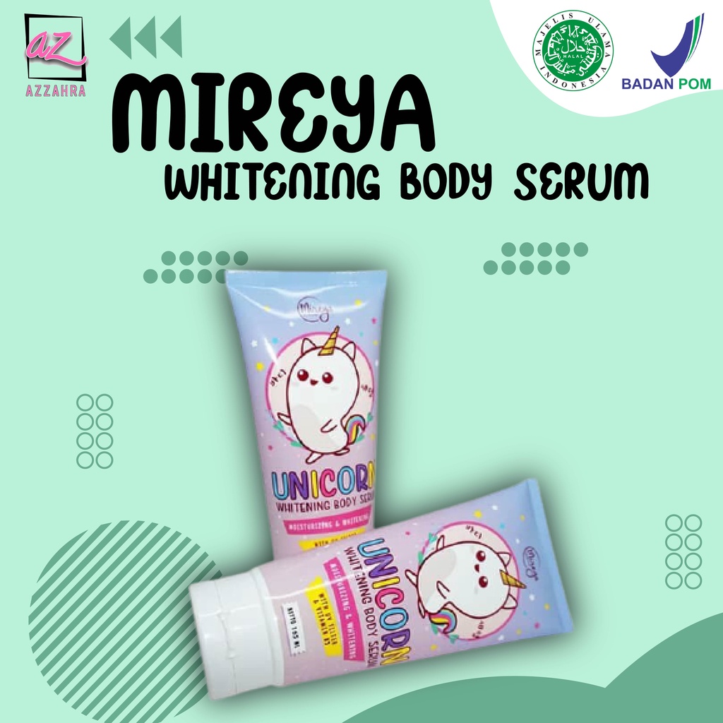 MIREYA Whitening Body Lotion - 165gr {Mencerahkan &amp; Melembabkan}