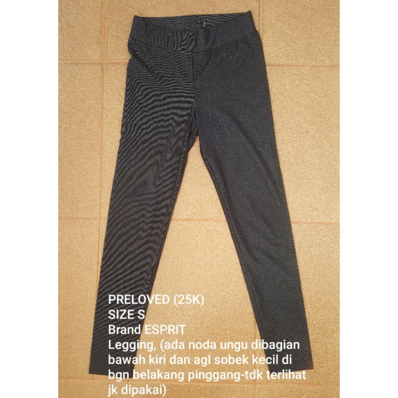 PRELOVED Brand ESPRIT Celana Legging