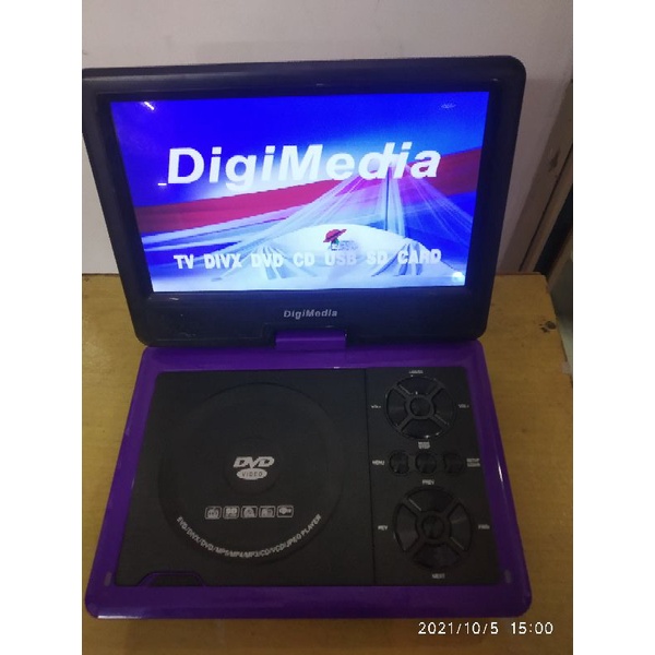 dvd portable digimedia 8in second