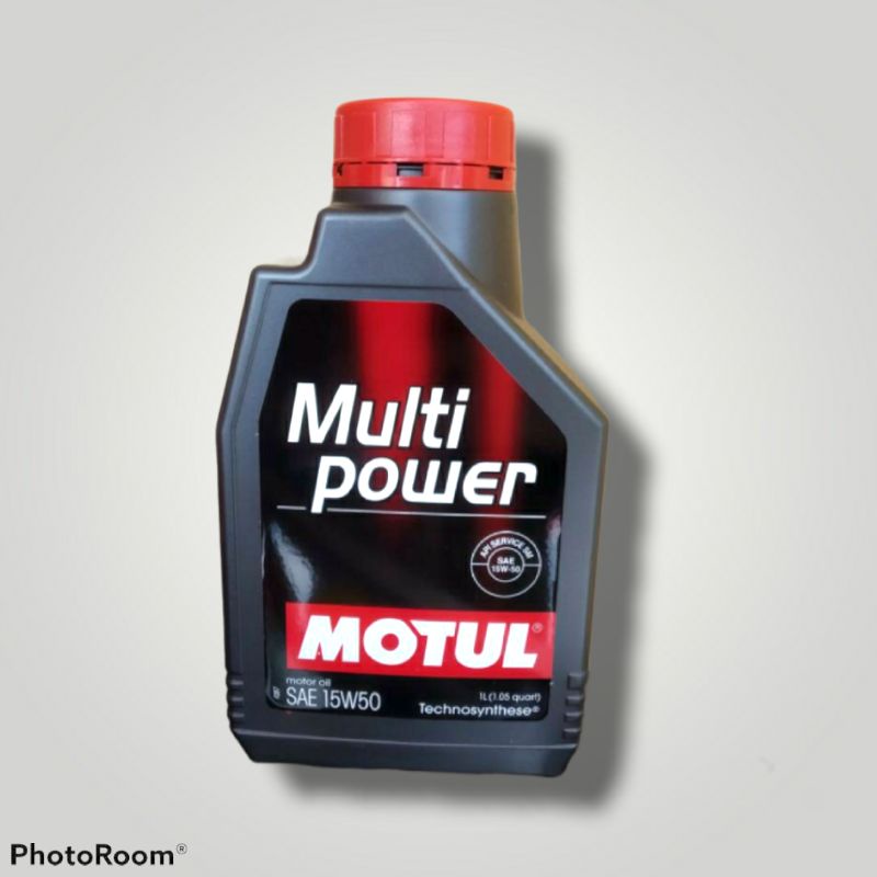OLI MOTUL MULTI POWER 4T 1 LITER SAE 15W-50 TECHNOSYNTHETIC OLI MOTUL 4T GL MAX TIGER VIXION MEGAPRO