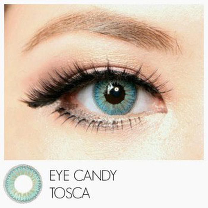ORIGINAL Softlens EyeCandy Belle Tosca (Biru Tosca) LENSA KONTAK