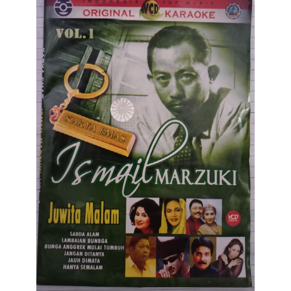 VCD original lagu karya ISMAIL MARZUKI
