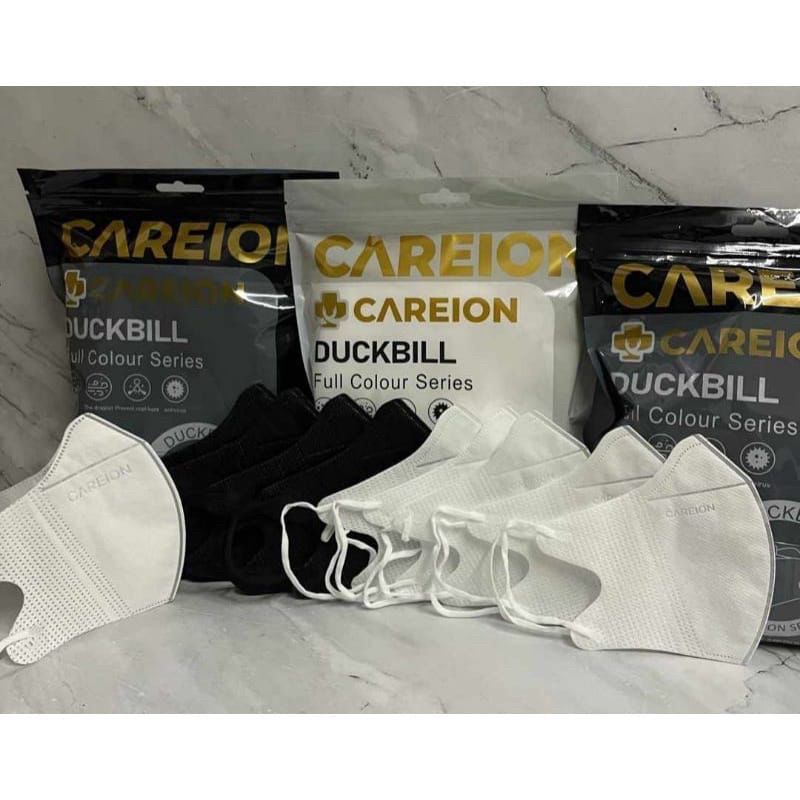 Masker Duckbill Duckbil 50 Pcs Murah 1 Box Embos Careion Pack