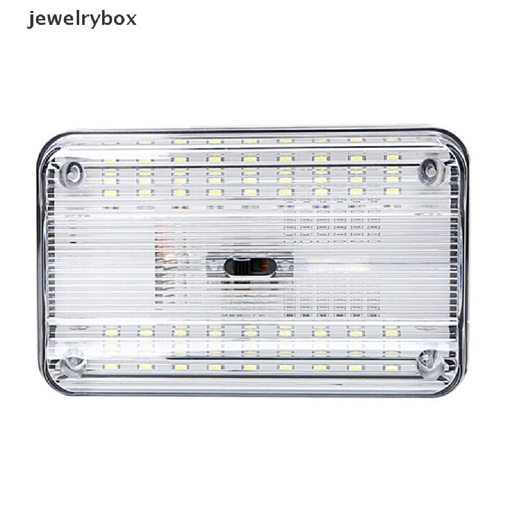 (Box) Lampu Baca 36-LED 12V Warna Putih Untuk Interior Atap Mobil