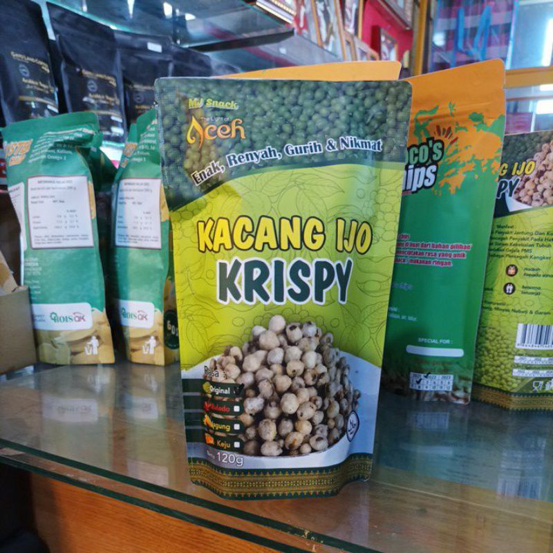 

kacang ijo krispy khas aceh | makanan khas aceh