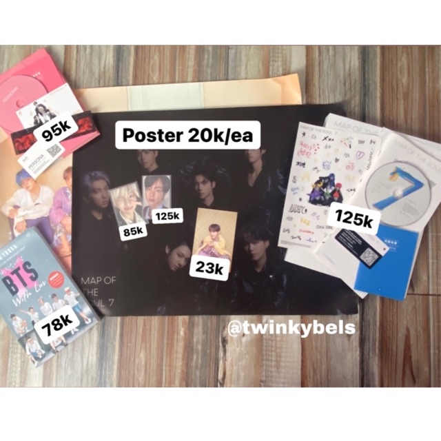 BTS ALBUM MAP OF THE SOUL PC POSTER