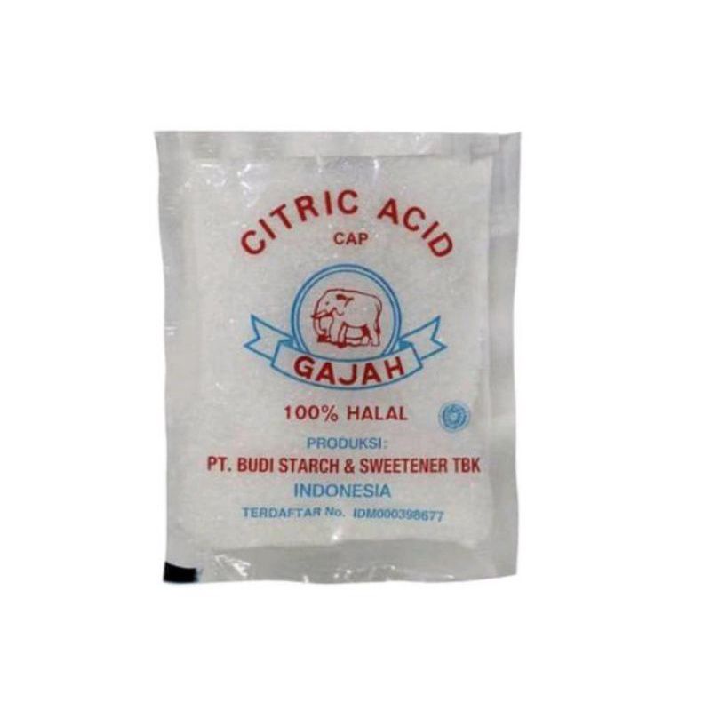 CITRIC ACID 50GR SITRUN BAHAN KUE CITRIT PEMBERSIH PAKAIAN KERAMIK PEMUTIH BAJU VIRAL