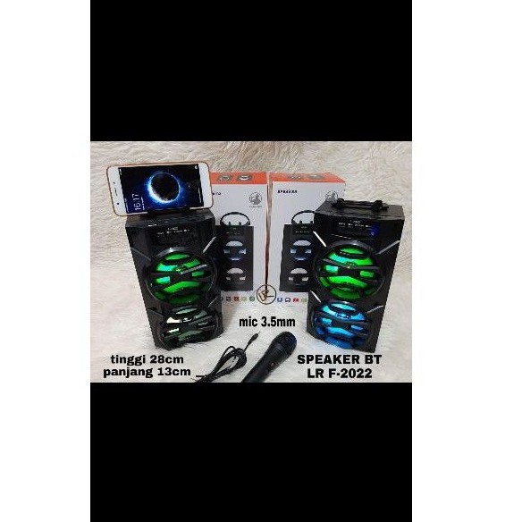 Speaker Bluetooth LR F-2022 + Mic