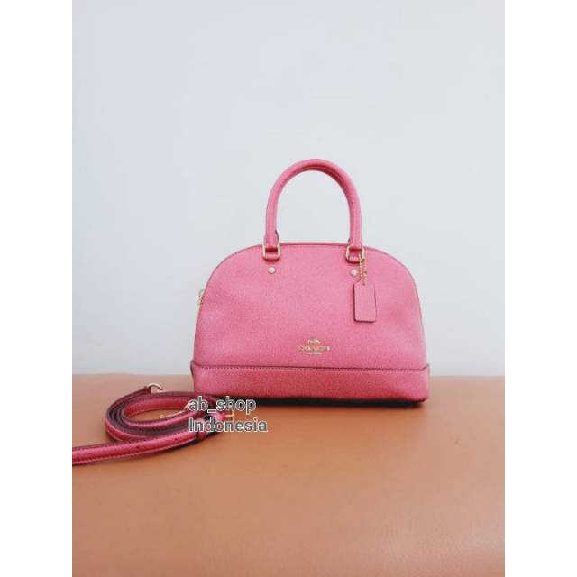 Tas Wanita Coach Mini Sierra Satchel Ant Blush