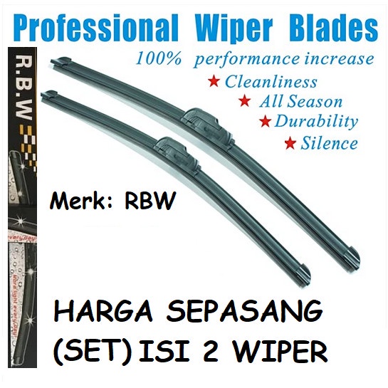 Termurah Wiper Freed Honda Freed RBW Frameles