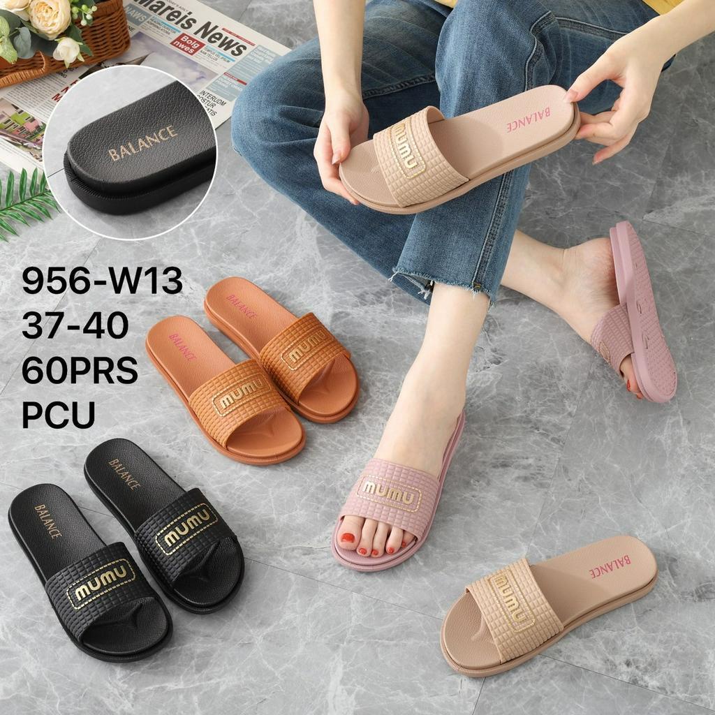 Sandal Selop Wanita Karet Import BALANCE / 956-W13