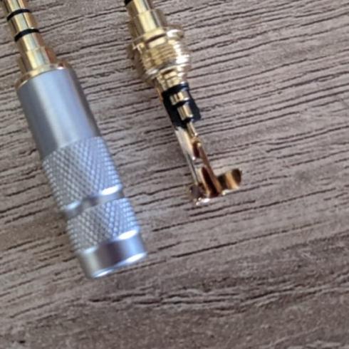 ☼ 3.5mm TRRS 4 Pole for Hifiman Balanced Male Plug Jack 3.5 ✸