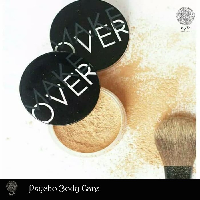 Make over silky smooth translucent powder bedak tabur loose powder Original Bisa COD
