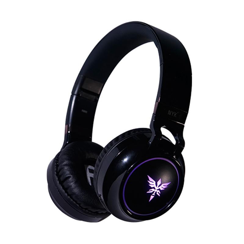 Jual Headset Gaming Bluetooth NYK X800 RGB WIRELESS WITH MIC AND ...