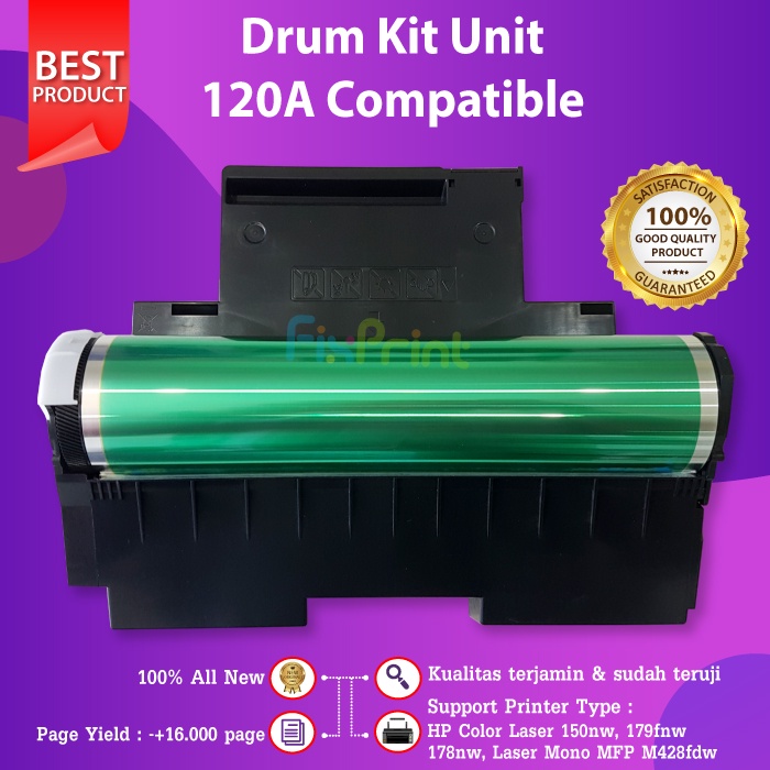 Drum Kit Unit Toner W1120A 120A Compatible HP 150a 150nw 178nw 179nw