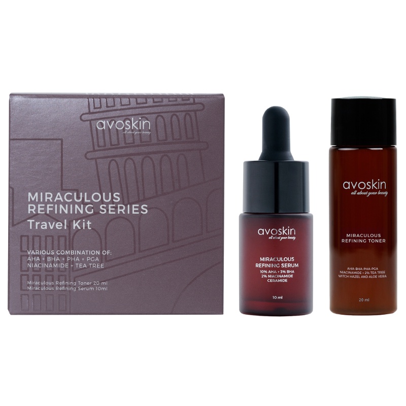 ★ BB ★ AVOSKIN Miraculous Refining Series Travel Kit