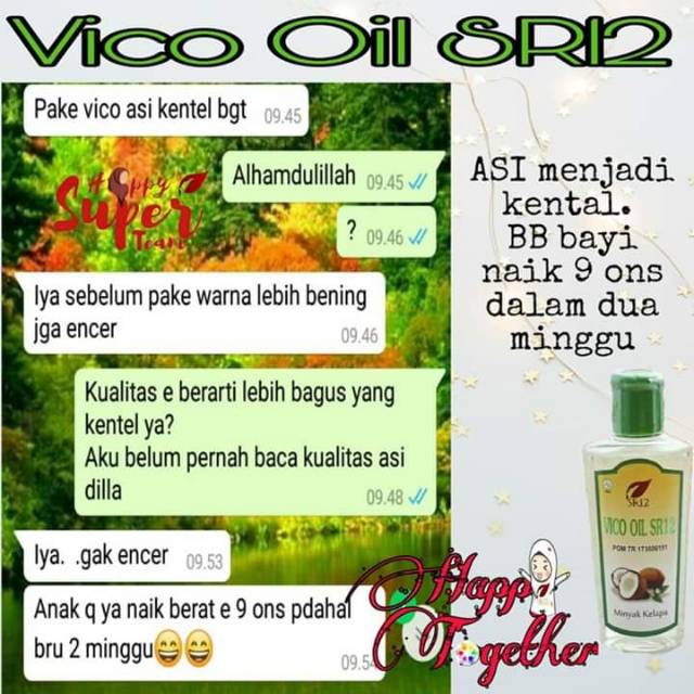 Vco Cair SR12 dan Vco kapsul SR12