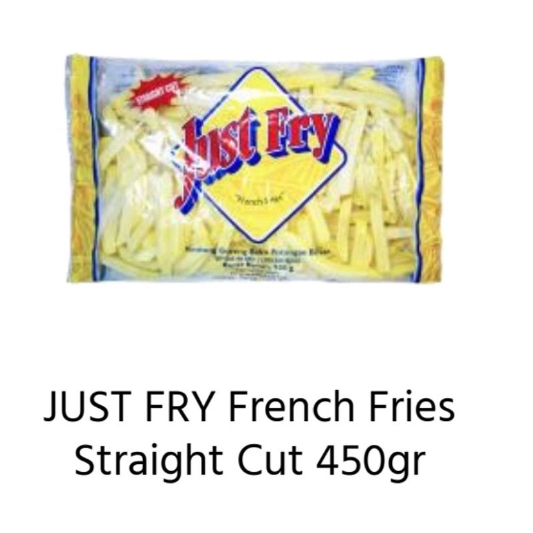 

Just Fry French Fries Straight Cut 450gr