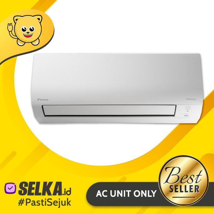 Daikin FTKQ15SVM4 / FTKQ 15 AC Split Inverter Putih 1/2PK