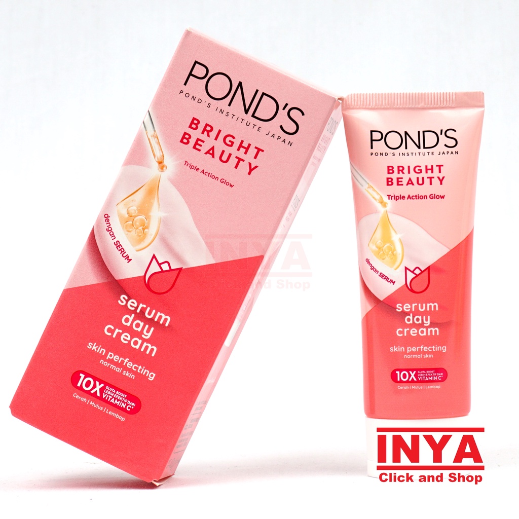 PONDS BRIGHT BEAUTY SERUM DAY CREAM 40gr - Krim Wajah