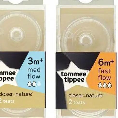 pqd-04 Tommee Tippee Nipple  Closer to Nature / Dot tomee tippe 3m+ dan 6m+ / teat tommee tippee ,
