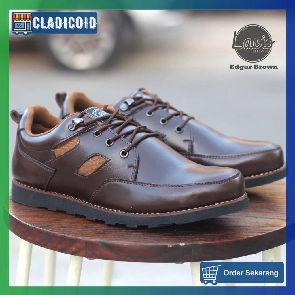 SEPATU SNEAKERS PRIA COWO KEREN, GAGAH MODEL TERBARU DAN TRENDI LAVIO EDGAR ORIGINAL