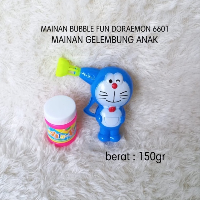 MAINAN BUBBLE DORAEMON / MAINAN DORAEMON / MAINAN GELEMBUNG DORAEMON / MAINAN PEMBUAT GELEMBUNG / DO