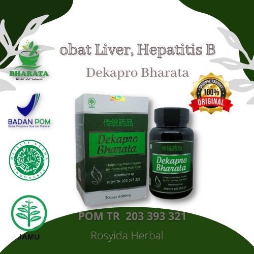 Jual Obat Liver, Hepatitis B, Dekapro Bharata - 100% Amanah (isi 50 ...