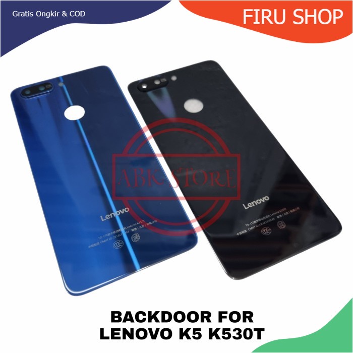 TUTUP BELAKANG BATERAI BACKDOOR BACKCOVER BACK CASING LENOVO K5 K530T