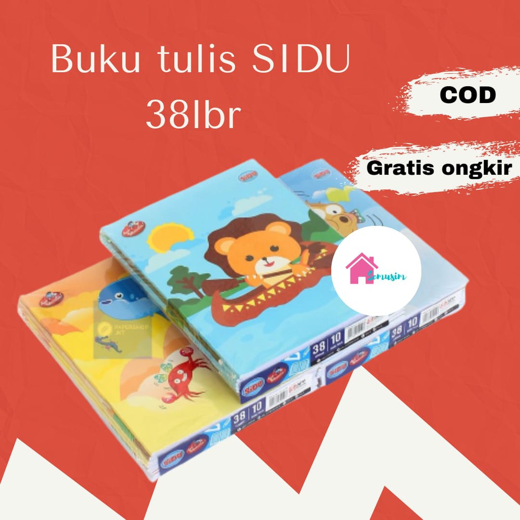 

Buku tulis 38lembar SIDU isi 10 anak perempuan dan laki-laki