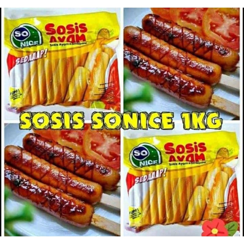 

Sosis ayam so nice 1 kg