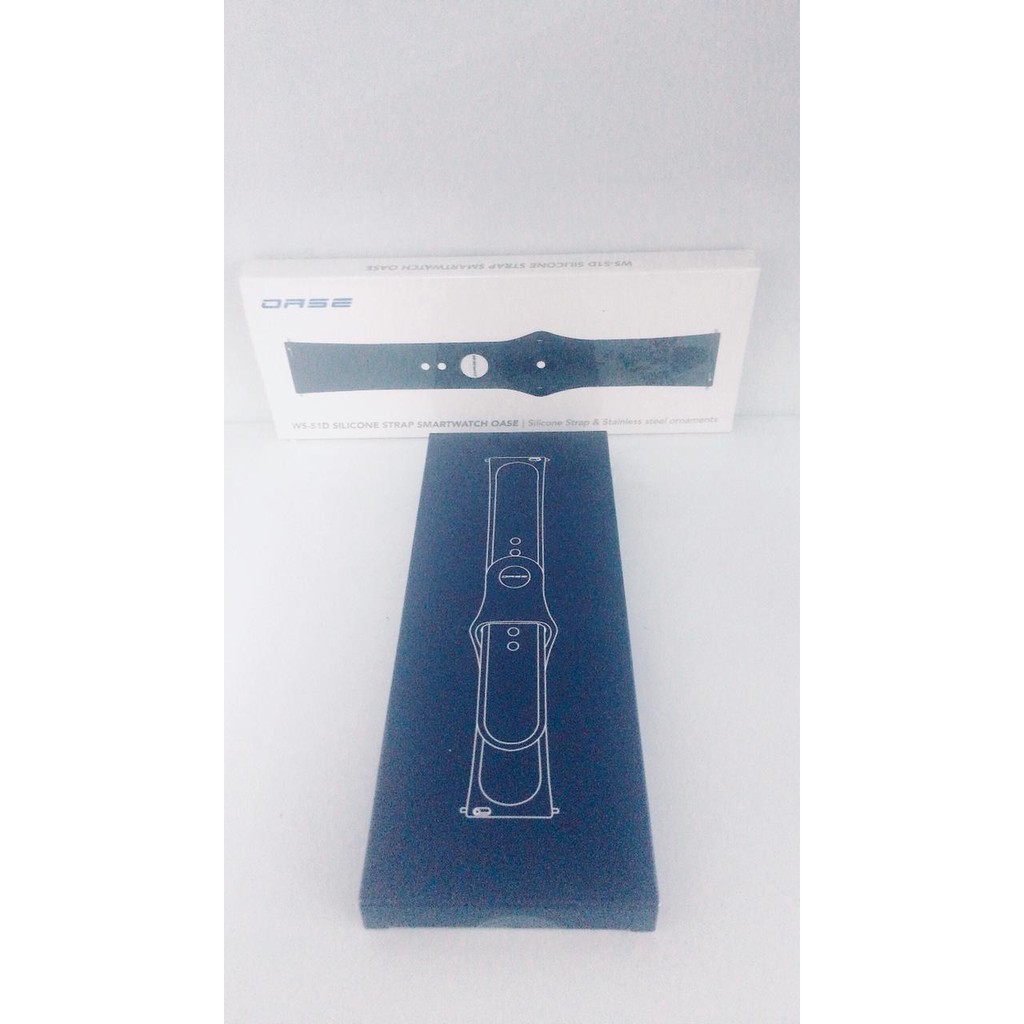 OASE SILICONE STRAP SMARTWATCH DARK BLUE - WS-S1D